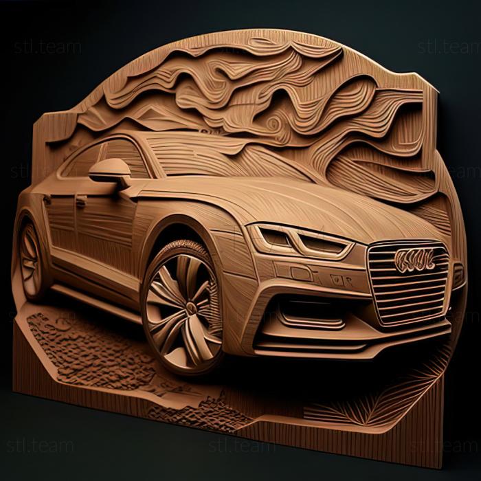 3D model Audi A7 (STL)